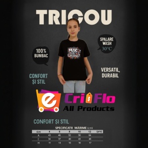 Tricou Music Is My Lifestyle Tip Graffiti, Copii | Dama | Barbat, culoare negru - Img 9
