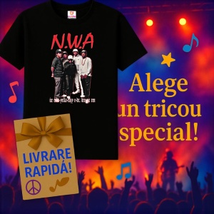 Tricou N.W.A, muzica Hip-Hop / Rap (Will Smith), Dama | Barbat | Copii, Culoare Negru - Img 10