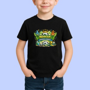 Tricou Nascut Pentru Meci Minge Fotbal Bere V1, din bumbac 100%, tricou negru Copii | Dama | Barbat - Img 2