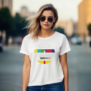 Tricou No signal , Please Stand By - Copii | Dama | Barbat - Img 9