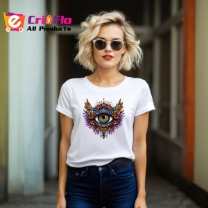 Tricou ochi mandala aripi flacara spirituala, Copii | Dama | Barbat - Img 11