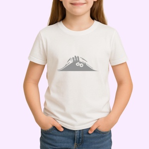 Tricou Ochii Din Umbra Ilustratie Amuzanta Negru, din bumbac 100% , tricou alb pentru Copii | Dama | Barbat