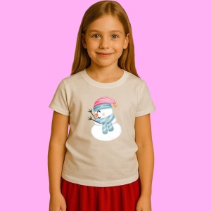 Tricou Om De Zapada Cu Caciula Roz In Zapada, din bumbac 100%, tricou alb, Copii | Dama | Barbat - Img 2