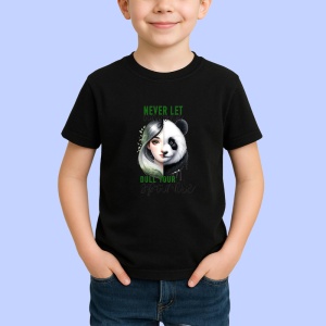 Tricou Panda si femeie visatoare mesaj nu lasa pe nimeni sa-ti estompeze stralucirea Copii | Dama | Barbat Barbat - Img 6