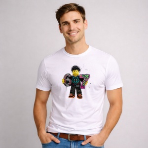Tricou Paste 67 Roblox Boy Streetwear Color Splash Drip, din bumbac 100%, tricou alb, Copii | Dama | Barbat