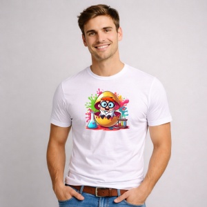 Tricou Paste Dexter Copil Savant Paste Ou Spart Laborator Culoare, din bumbac 100%, tricou alb, Copii | Dama | Barbat - Img 2