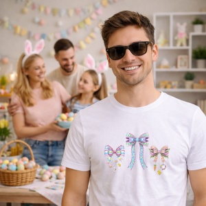 Tricou Paste Set Fundite Pastel Decorative Cute, din bumbac 100%, tricou alb, Copii | Dama | Barbat - Img 7