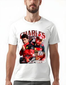 Tricou pentru barbati - Formula 1 - Charles Leclerc