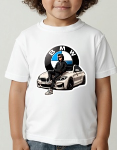 Tricou pentru copii - BMW Classic Drive - Dinamism German - Img 2