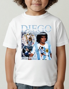 Tricou pentru copii - Diego Maradona - Legenda Argentinei - Diego Maradona, Argentina, fotbal copii - Img 2