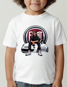 Tricou pentru copii - Fiat Classic Cool - Simplu și Modern
