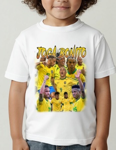 Tricou pentru copii - Joga Bonito - Brazilia, Magie pe Teren, Echipa Națională - Img 2