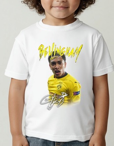 Tricou pentru copii - Jude Bellingham - Borussia Dortmund, Fotbalist Tânăr, Suporter Bundesliga