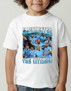 Tricou pentru copii - Manchester City - The Citizens - Manchester City, The Citizens, echipa fotbal