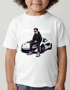 Tricou pentru copii - McLaren Pulse - Viteză și Tehnologie - Img 2