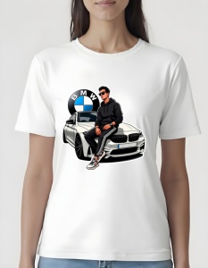Tricou pentru dama - BMW Dream Ride - Stil și Eleganță Auto - Img 2