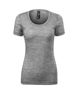 Tricou pentru dama lana merino de culoare gri inchis