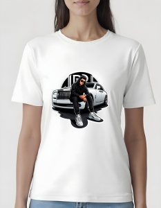 Tricou pentru dama - Rolls-Royce Style - Eleganță și Lux - Img 2