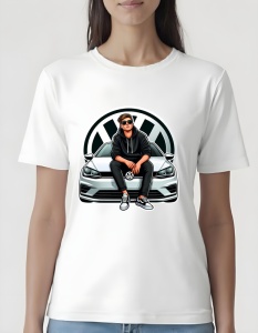 Tricou pentru dama - VW Street Vibe - Stil Urban și Eleganță - Img 2