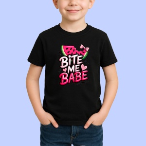 Tricou Pepene muscatura dulce, baby, Fructe, Copii | Dama, culoare negru