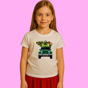 Tricou Personaje Cartoon Cu Caciuli De Craciun, din bumbac 100%, tricou alb, Copii | Dama | Barbat - Img 2