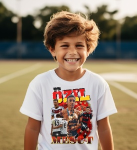 Tricou personalizat pentru copii cu fotbalistul Mesut Özil - Img 2