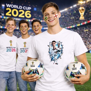 Tricou Phil Foden England World Cup Fifa 2026 V2, din bumbac 100%, tricou alb, Copii | Dama | Barbat - Img 7