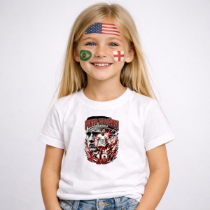 Tricou Piotr Zielinski Poland World Cup Fifa 2026, din bumbac 100%, tricou alb, Copii | Dama | Barbat - Img 2