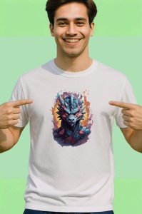 Tricou Pisica razboinica in stil cyberpunk Copii | Dama | Barbat - Img 2