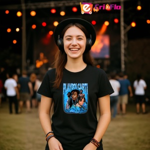 Tricou Playboi Carti, muzica RAP, Dama | Barbat | Copii, Culoare Negru - Img 5