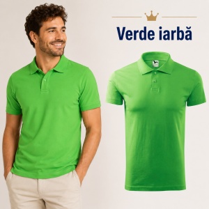 Tricou Polo Bărbat Malfini Single J. 202, 100% Bumbac, 180 g/m², Guler Polo 1:1, Finisaj cu Silicon, 22 Culori, Mărimi S–3XL - Img 29