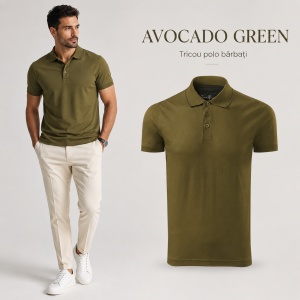 Tricou Polo Bărbați 259 Grand, 100% Bumbac Mercerizat, Guler Polo cu 3 Nasturi, S–3XL, 6 Culori - Img 12
