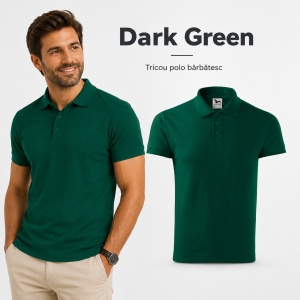 Tricou Polo Bărbați Malfini Cotton 212, 100% Bumbac, 170 g/m², Guler Polo, 16 Culori, Mărimi S-3XL - Img 15