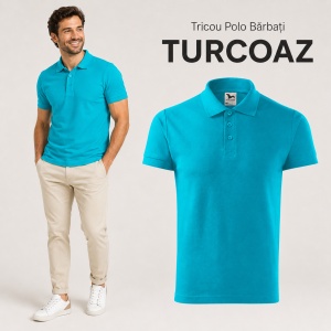 Tricou Polo Bărbați Malfini Cotton Heavy 215, 100% Bumbac, 220 g/m², Guler Polo, Mărimi S-3XL, 13 Culori - Img 21
