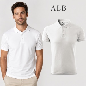 Tricou Polo Bărbați simplu, Malfini – Casual Office,Regular Fit, Bumbac 65% 38 Culori, S-5XL - Img 12