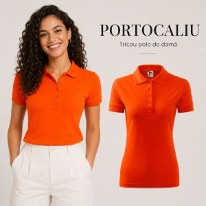 Tricou Polo Damă Malfini 210 Pique, Croială Cambrată, 200 g/m², Mărimi XS–3XL,65% Bumbac, 36 Culori - Img 33