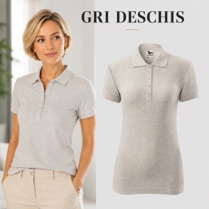 Tricou Polo Damă Malfini 213 Cotton, 100% Bumbac, 170 g/m², Guler Raiat, 5 Nasturi, Croială Cambrată, 17 Culori, XS–2XL - Img 26