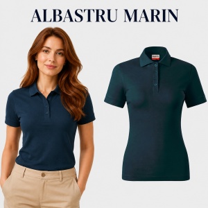 Tricou Polo Damă Rimeck Resist Heavy Polo R21 – 100% Bumbac, 200 g/m², Croială Cambrată - Img 16