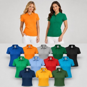 Tricou Polo Damă Slim Fit 100% Bumbac – Casual Office, Guler Polo, XS-2XL | 13 Culori | 216 - Img 23