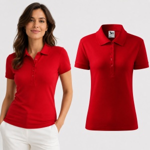 Tricou Polo Damă Slim Fit 100% Bumbac – Casual Office, Guler Polo, XS-2XL | 13 Culori | 216 - Img 20