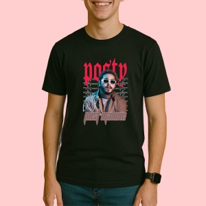 Tricou Post Malone, muzica POP, Dama | Barbat | Copii, Culoare Negru - Img 3