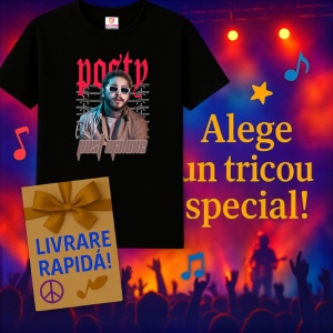 Tricou Post Malone, muzica POP, Dama | Barbat | Copii, Culoare Negru - Img 11