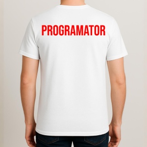 Tricou PROGRAMATOR, Personalizat | Unisex Dama si Barbat