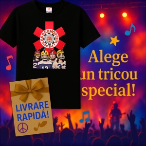 Tricou Red Hot Chili Peppers - Helmet Art, muzica INDIE, Dama | Barbat | Copii, Culoare Negru - Img 14