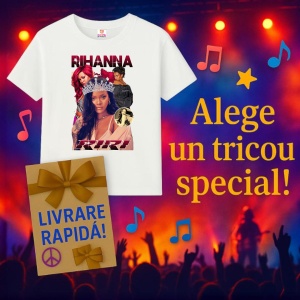 Tricou Rihanna - Galaxy Look, muzica K-pop, Dama | Barbat | Copii - Img 15