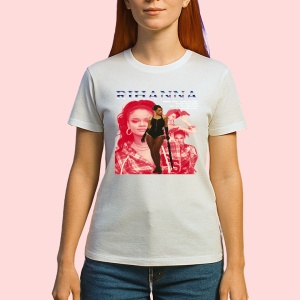 Tricou Rihanna, muzica Pop, Dama | Barbat | Copii - Img 2