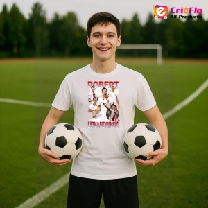 Tricou Robert Lewandoski Best Play - Copii | Dama | Barbat - Img 3