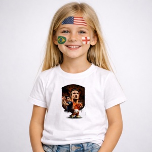 Tricou Robin Van Persie Netherlands World Cup Fifa 2026 V2, din bumbac 100%, tricou alb, Copii | Dama | Barbat