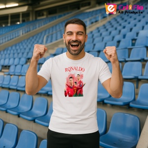Tricou Ronaldo CR7 Presentation - Copii | Dama | Barbat - Img 9