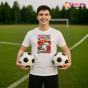 Tricou Ronaldo Cristian Real Madrid Portugalia - Copii | Dama | Barbat - Img 3